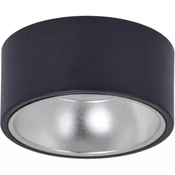 Светильник точечный IEK LT-UPB0-4017-GX53-1-K56 4017 накладной потолочный GX53 черный/хром