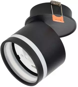 Светильник точечный IEK LT-UVB0-4033-GX53-1-K02 4033 встраиваемый поворотный GX53 черный