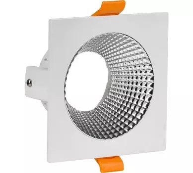 Светильник точечный IEK LT-UVB0-4110-GU10-1-K23 4110 встраиваемый поворотный GU10 белый/хром пластик
