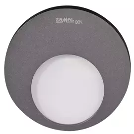 Светильник Zamel 02-221-32 MUNA Графит/Тепл.бел. в монт.коробку, 230V AC