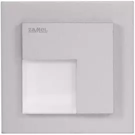 Светильник Zamel 07-221-11 TIMO Алюминий/Хол.бел. в монт.коробку, 230V AC