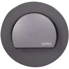 Светильник Zamel 09-221-32 RUBI Графит/Тепл.бел. в монт.коробку, 230V AC