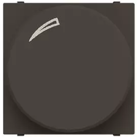 Светорегулятор ABB 2CLA226030N1801 (механизм) электронный поворотный для регулируемых LEDi ламп, 2-100 Вт, 2-модульный, антрацит