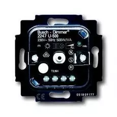 Светорегулятор ABB 6512-0-0302 (механизм) для ламп ЛН/НВГЛ с ИТ 20-500вт