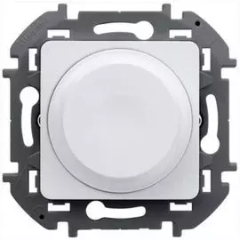 Светорегулятор Legrand 673790 Inspiria белый поворотный без нейтрали 300Вт
