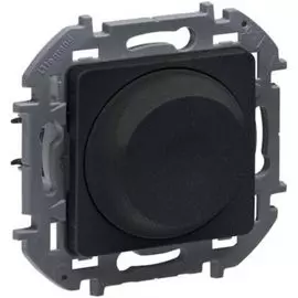 Светорегулятор Legrand 673793 Inspiria антрацит поворотный без нейтрали 300Вт