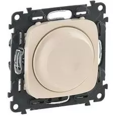 Светорегулятор Legrand 752860 Valena ALLURE DIY Сл.кость поворотный, 300Вт, универсальный, без нейтрали