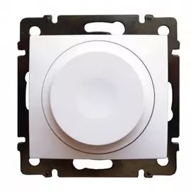 Светорегулятор Legrand 774263 Valena CLASSIC - поворотный универсальный 2-проводный 5-300 Вт, белый