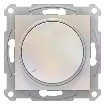 Светорегулятор Schneider Electric ATN000434 AtlasDesign, диммер, поворотно-нажимной, 315Вт, механизм, жемчуг