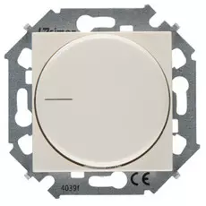 Светорегулятор Simon 1591796-031 Simon 15 Бежевый поворотный для светодиодных регулируемых ламп 230В,5-215Вт