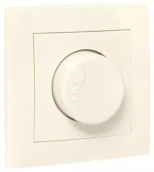 Светорегулятор в сборе EKF EWD06-101-20 Валенсия 600W 220В кремовый