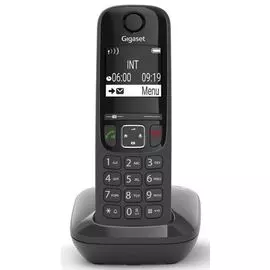 Телефон DECT Gigaset AS690 RUS SYS S30852-H2816-S301 черный АОН