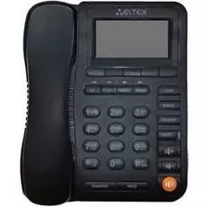 Телефон ELTEX VP-12 2 SIP аккаунта, 2x100M, ЖК дисплей