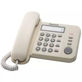Телефон проводной Panasonic KX-TS2352RUJ