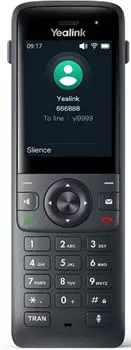 Телефон SIP Yealink AX83H экран 2.4", Wi-Fi 6, виброоповещение, Bluetooth, 3.5 mm, Type-C, SNC, звук HD