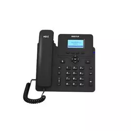 Телефон VoiceIP Dinstar C61SP 10/100, 2 SIP аккаунта, ЖК дисплей 132x64, 3-х сторонняя конференция,POE