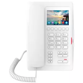 Телефон VoiceIP Fanvil H5W white 2 порта 10/100 Мбит, Wi-Fi, PoE, цветной дисплей