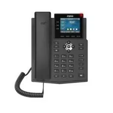 Телефон VoiceIP Fanvil X3U 3xEthernet 10/100/1000, 6 SIP линий, HD аудио OPUS, цветной дисплей 2,8”, записная книга 1000 абонентов, PoE