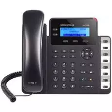 Телефон VoiceIP Grandstream GXP-1630 протоколы связи: SIP, громкая связь (Hands Free), встроенный черно-белый LCD-дисплей, порты: WAN, LAN, Gigabit LA