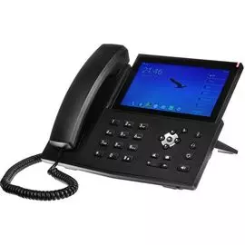 Телефон VoiceIP QTECH QIPP-700PG 20 линий SIP, 26 клавиши, цветной сенсорный ЖК дисплей 7" с подсветкой, кнопка отключения микрофона, 2 порта Ethernet