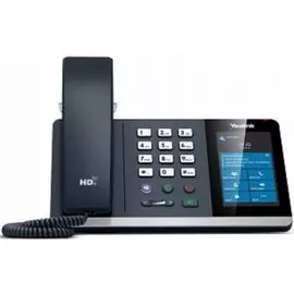 Телефон VoiceIP Yealink MP54-SfB Skype for Business, цветной сенсорный экран, звук HD, USB, PoE, GigE, без БП