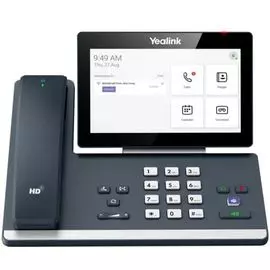 Телефон VoiceIP Yealink MP58-WH-TEAMS Teams, беспроводная трубка, цветной экран, Optima HD, WiFi, Bluetooth, PoE, GigE, без БП