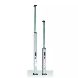 Телескопическая колонна DKC 09582 алюминиевая, 1.5 - 3м, цвет белый, "In-liner Aero"