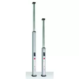 Телескопическая колонна DKC 09584 алюминиевая, 1.5 - 3м, цвет тёмно-серебристый металлик, "In-liner Aero"