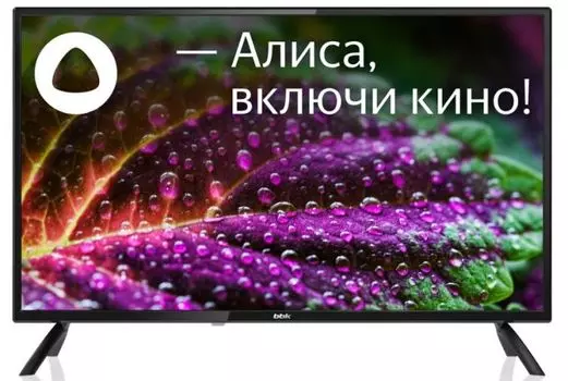 Телевизор BBK 32LEX-7257/TS2C (B) 32" Яндекс.ТВ черный HD 60Hz DVB-T2 DVB-C DVB-S2 USB WiFi Smart TV
