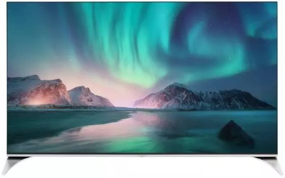 Телевизор Hyundai H-LED50QBU7500 Android TV Frameless черный 4K Ultra HD 60Hz DVB-T DVB-T2 DVB-C DVB-S DVB-S2 USB WiFi Smart TV