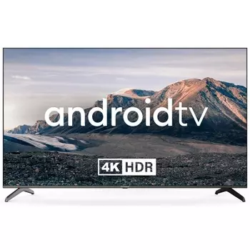Телевизор Hyundai H-LED75BU7006 LED 75" Frameless черный 4K Ultra HD 60Hz DVB-T DVB-T2 DVB-C DVB-S DVB-S2 USB WiFi Smart TV Android TV
