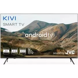 Телевизор KIVI 50U740LB чёрный, 1366*768, WiFi, BT, 3*USB, 4*HDMI, 3,5jack, mini RCA, Android TV