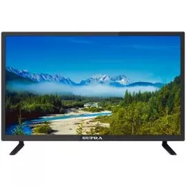Телевизор LED Supra STV-LC24LT0045W черный/HD READY/50Hz/DVB-T/DVB-T2/DVB-C/USB (RUS)