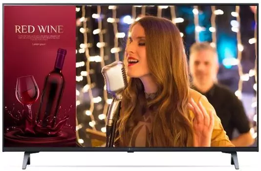 Телевизор LG 43UN640S UHD/300 кд/м2/webOS 22/Wi-Fi/Buetooth/Динамики/DVB-T2/C/S2/ориентация установки - альбомная