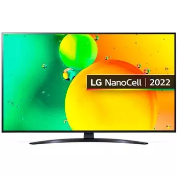 Телевизор LG 50NANO766QA.ARUB синяя сажа 4K Ultra HD 60Hz DVB-T DVB-T2 DVB-C DVB-S DVB-S2 USB WiFi Smart TV (RUS)