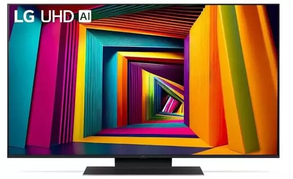 Телевизор LG 50UT91006LA.ARUG 50" черный 4K Ultra HD 60Hz DVB-T DVB-T2 DVB-C DVB-S DVB-S2 USB WiFi Smart TV