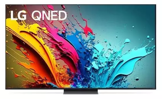 Телевизор LG 86QNED86T6A.ARUG 86" черный титан 4K Ultra HD 120Hz DVB-T DVB-T2 DVB-C DVB-S DVB-S2 USB WiFi Smart TV