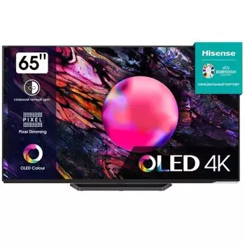 Телевизор OLED Hisense 65A85K 65", черный, 4K Ultra HD, 120Hz, DVB-T, DVB-T2, DVB-C, DVB-S, DVB-S2, USB, WiFi, Smart TV