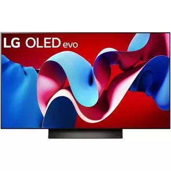 Телевизор OLED LG OLED48C4RLA.ARUB 48"/темно-серый/4K Ultra HD/120Hz/DVB-T/DVB-T2/DVB-C/DVB-S2/USB/W