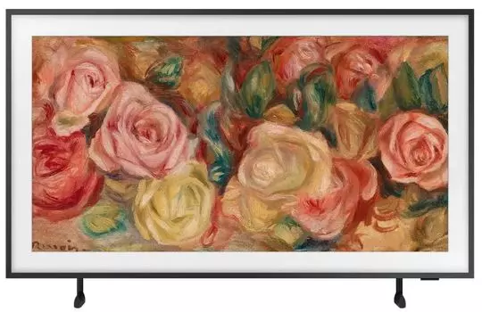 Телевизор QLED Samsung QE43LS03DAUXRU 43" The Frame черный 4K Ultra HD 60Hz DVB-T2 DVB-C DVB-S2 USB WiFi Smart TV