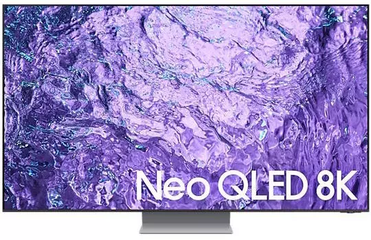 Телевизор Samsung QE55QN700CUXRU QLED 55" черный титан/серебристый 8K Ultra HD 60Hz DVB-T2 DVB-C DVB-S2 USB WiFi Smart TV
