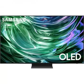 Телевизор Samsung QE77S90DAEXRU OLED 77" Series 9 черный графит 4K Ultra HD 120Hz DVB-T2 DVB-C DVB-S2 USB WiFi Smart TV (RUS)