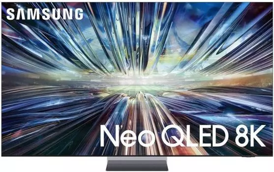 Телевизор Samsung QE85QN900DUXRU QLED 85" Series 9 нержавеющая сталь 8K Ultra HD 120Hz DVB-T2 DVB-C DVB-S2 USB WiFi Smart TV (RUS)