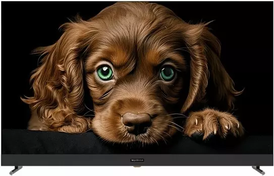 Телевизор TopDevice TDTV50DQ08U_BK 50"/UHD/VA-QLED/Smart GTV/2-16ГБ/BT/Soundbar/черный