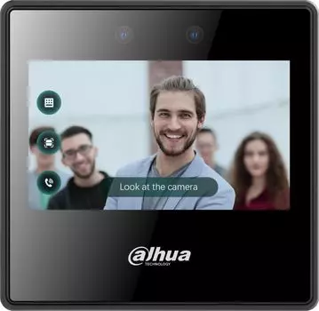 Терминал Dahua DHI-ASI3223A AI доступа с распознаванием лиц 4,3-дюймовый сенсорный ЖК-экран