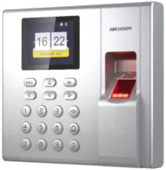 Терминал доступа HIKVISION DS-K1T8003MF со встроенными считывателями Mifare карт и отпечатков пальцев