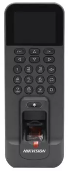 Терминал доступа HIKVISION DS-K1T804BEF со встроенными считывателями EM карт и отпечатков пальцев
