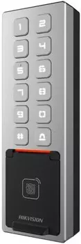 Терминал доступа HIKVISION DS-K1T805MBFWX со встроенным считывателем Mifare и отпечатков пальцев