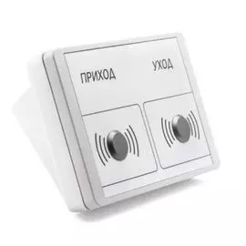 Терминал Sigur E100 MF учета рабочего времени, неограниченное кол-во пользователей, 40 000 событий, встр. считыватели карт Mifare, Ethernet