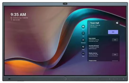 Терминал Yealink MB65-A001 no MS&ZR ВКС (MeetingBoard с экраном 65", камерой и аудиосистемой, без MS-ZR, AMS 2 года)